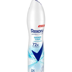 Rexona Antiperspirant Spray (Shower Clean + Brightening) MotionActivated 72H Freshness