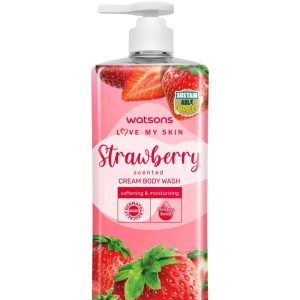 Watsons Strawberry Scented Cream Body Wash (1000ml) 1137g