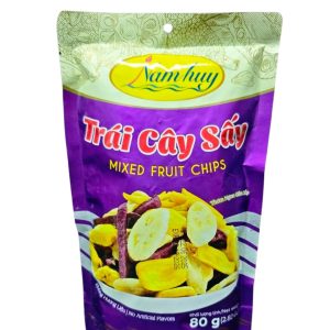 Nam Huy Mixed Fruit Chips (80g) သစ်သီးခြောက်အစုံကြော်