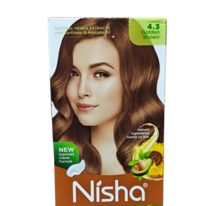 NISHA 100% grey coverage