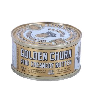 ကမ္ဘာကျော် New Zealand နိုင်ငံထုတ် Golden Churn Pure Creamery Butter (340g) ဘူး