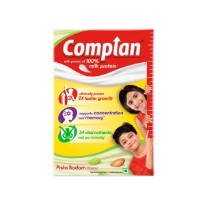 Complan Pista Badam Flavour (အိန္ဒိယနိုင်ငံထုတ်၊ ၁၀၀% နို့ပရိုတင်းနှင့်အတူ မရှိမဖြစ်လိုအပ်သော အာဟာရဓာတ် ၃၄ မျိုး ပြည့်ဝစွာပါဝင်ပြီး ဖစ္စတာချိူးစေ့ (Pista) နှင့် ဗာဒံစေ့ (Badam) တို့၏ အာဟာရဂုဏ်သတ္တိများကြောင့် ကလေးငယ်များ ၂ ဆပိုမိုမြန်ဆန်စွာ ထွားကျိုင်းစေခြင်း၊ အာရုံစူးစိုက်မှု၊ မှတ်ဉာဏ်နှင့် ကိုယ်ခံအားစနစ်ကို မြှင့်တင်ပေးနိုင်ခြင်းတို့အတွက် အထူးသင့်လျော်သော ပရီမီယံ ကလေးအာဟာရ နို့မှုန့်ဗူး)