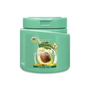 Watsons Conditioning Treatment Wax Avocado (ထောပတ်သီး (Avocado) အဆီအနှစ်၊ အမိုင်နိုအက်စစ်၊ ဘိုင်အိုတင်နှင့် ကရာတင်တို့ ပါဝင်ပြီး ခြောက်သွေ့၍ အရောင်မှေးမှိန်နေသော ဆံသားများကို အစိုဓာတ်ဖြည့်တင်းပေးကာ ၃ ဆ အားဖြည့်ပြုပြင်ပေးသော ဆံပင်ပေါင်းဆေး၊ ခြောက်သွေ့သော ဆံသားများအတွက် အထူးသင့်တော်သော၊ ပမာဏ 500ml၊ ထိုင်းနိုင်ငံထုတ်)